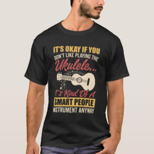 ウクレレSmピープルインストゥルツハワイアンギタープレーヤーM Tシャツ