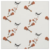 ウクレレTシャツをヌケはしない ファブリック (見本)