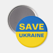 ウク救ライナウクライナ国旗 マグネット (正面/裏面)