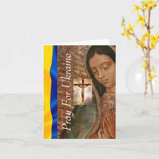 ウク祈ライン カード (黄色い花)