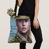 ウク祈ラナの栄光のために トートバッグ (クローズアップ)