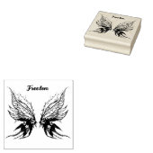 ウグイス蝶 ラバースタンプ (押印)