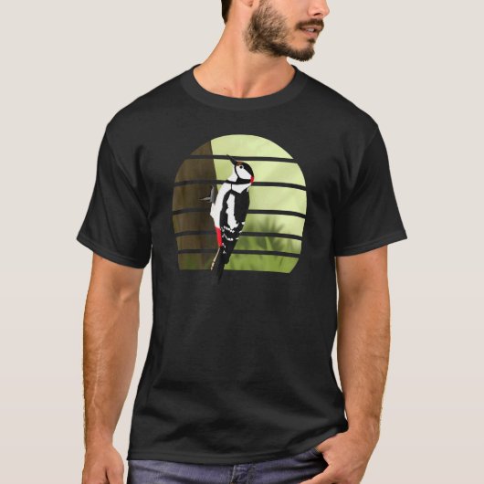ウグイス鳥野鳥野鳥飼育動物 Tシャツ (正面)