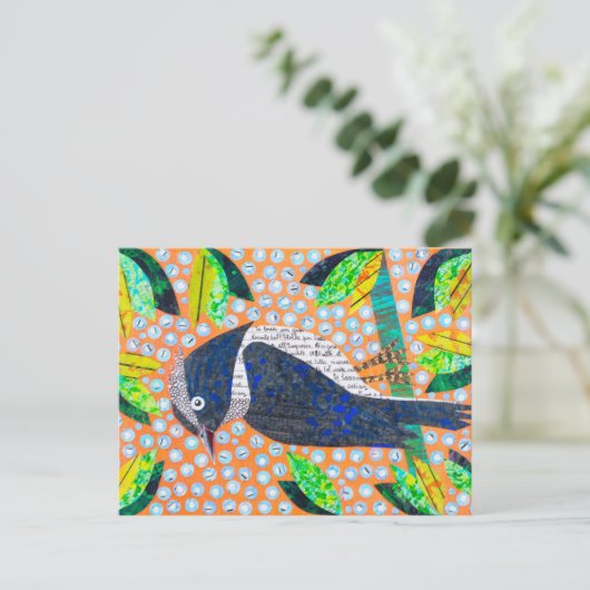 ウグイス ポストカード (スタンド正面)