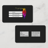 ウグイス 名刺 (正面/裏面)