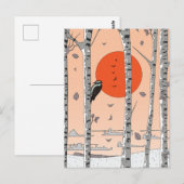 ウグチ日本のコ ポストカード (正面/裏面)