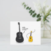 ウケおもしろいお父さんよ！クッション ポストカード (スタンド正面)