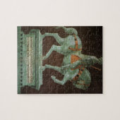 ウケッロのジョン・ホークウッド騎馬像 ジグソーパズル (横)