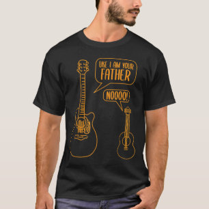 ウケ 私はあなたの父です ウクレレ ギター ミュージック Tシャツ