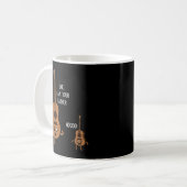 ウケ 私はあなたの父です 面白いウクレレ バンジョー ギター プラクティス コーヒーマグカップ (正面左)
