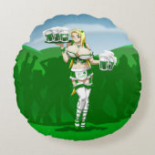 ウコギ/アリス ラウンドクッション (正面)