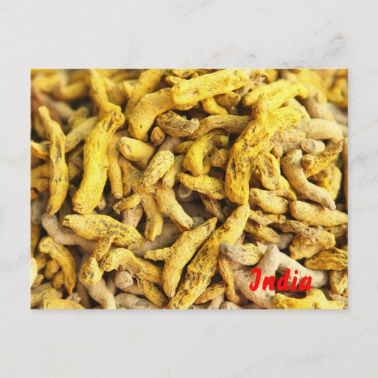 ウコン根 ポストカード (正面)