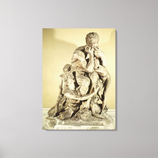 ウゴリーノとその息子 キャンバスプリント (正面)