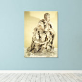 ウゴリーノとその息子 キャンバスプリント (インサイチュ (ウッドフロア))