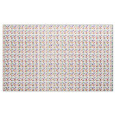 ウサギおよびにんじんのwatercoloの芸術の生地 ファブリック (ヤード)