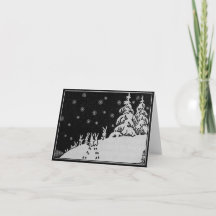 ウサギおよびクリスマスツリーの冬のイラストレーション