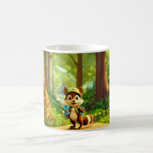 ウサギがデザインしたカップ コーヒーマグカップ