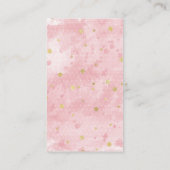 ウサギが赤ちゃんを連れてくるよ!ベビーシャワーディーパーレッフル エンクロージャーカード (裏面)