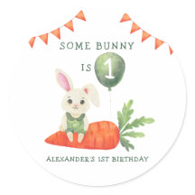 ウサギが1歳の誕生日