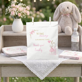 ウサギさんてんこ盛り １歳の誕生日おめでとうございます！ フェイバーバッグ