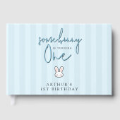 ウサギさん1歳の誕生日おめでとう 誕生日パーティー ゲストブック (正面)