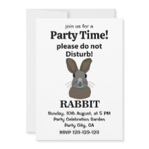 ウサギさん、起こさないでください 面白いうさぎ