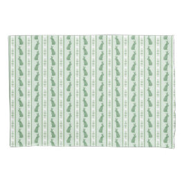 ウサギとアジサイ枕ケース 枕カバー