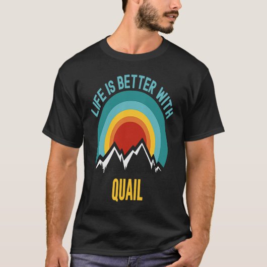 ウサギとウサギ Tシャツ (正面)