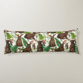 ウサギとウッドランドフローラ4 ボディピロー (裏面)