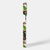 ウサギとウッドランドフローラ4 iPhoneケース (右側面)