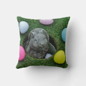 ウサギとカラーゴルフボール クッション (裏面)