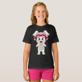 ウサギとキノコ Tシャツ (正面フル)