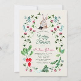 ウサギとクローバー植物学 招待状