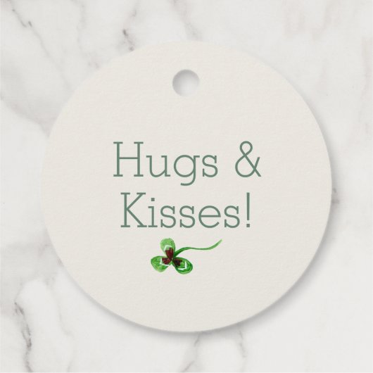 ウサギとクローバー フェイバータグ (裏面)