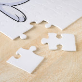 ウサギとデイジー ジグソーパズル (側面)