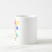 ウサギとニンジンのマグカップ コーヒーマグカップ (中央)