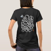 ウサギとニンジン Tシャツ (裏面)