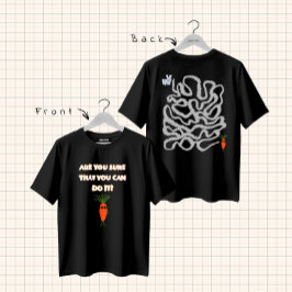 ウサギとニンジン Tシャツ