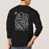 ウサギとニンジン Tシャツ (裏面)