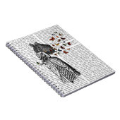 ウサギとバタフライパラソル2 ノートブック (右側)