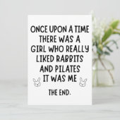 ウサギとピラティスが本当に好きな女の子。 カード (スタンド正面)