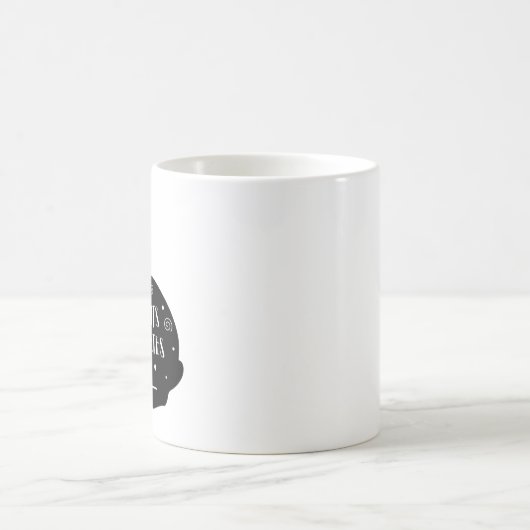 ウサギとピラティス コーヒーマグカップ (中央)