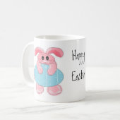 ウサギと卵 コーヒーマグカップ (正面左)