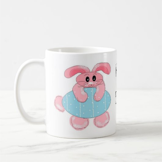 ウサギと卵 コーヒーマグカップ (左)