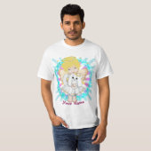 ウサギと天使のTシャツ Tシャツ (正面フル)