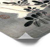 ウサギと月, 小原古邨 Rabbit and Moon, Ohara Koson, Ukiyo-e ポスター (角)