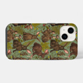 ウサギと森林の植物 Case-Mate iPhoneケース iPhone 14ケース (裏面横)