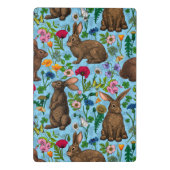 ウサギと野草 ミニクリップボード (裏面)