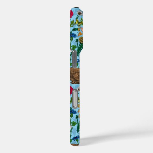 ウサギと野草 Case-Mate iPhoneケース (裏面 / 右)