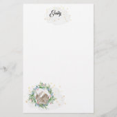 ウサギと金星の文房具ステーション 便箋 (正面)